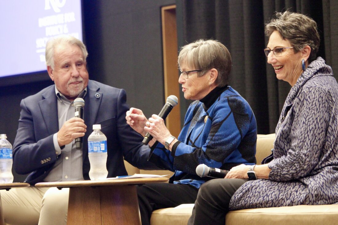 Gov. Kelly talks property taxes, AI, data centers in conference on Kansas economy